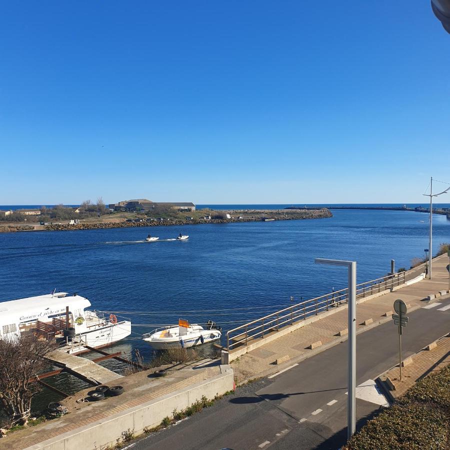 Studio Vue Mer Les Flots Bleus Valras-Plage Exterior photo